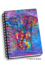 Bohemian Elephant Notebook