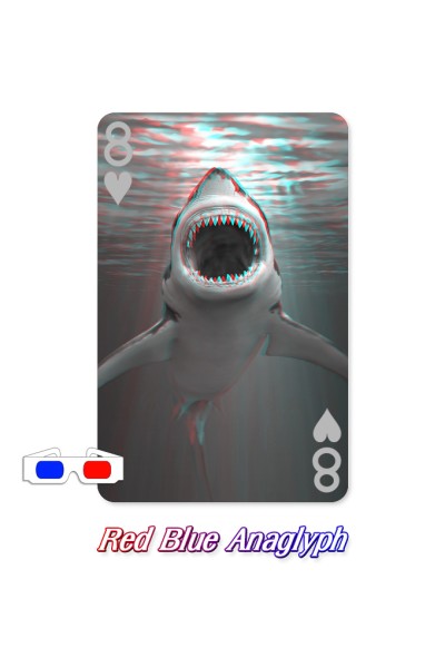 Sharks Playing cards - BLUE