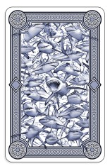Sharks Playing cards - BLUE