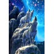 Wolves Flip Postcard
