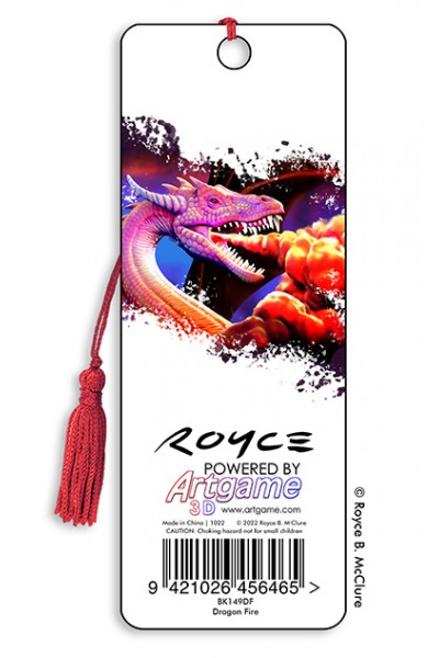 Royce Bookmark - Dragon Fire 