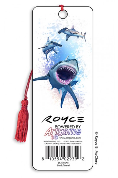 Royce Bookmark - Shark Tunnel