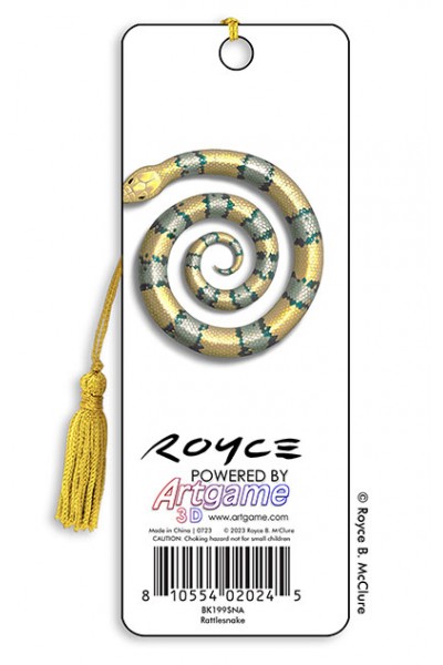 Royce Bookmark - Rattlesnake