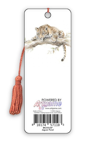 Artgame Bookmark - Jaguar Pond