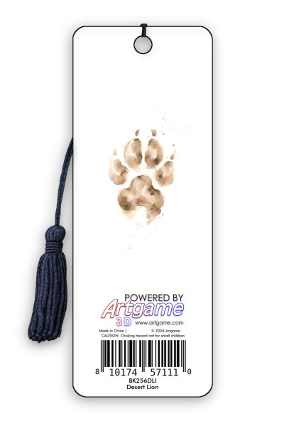 Artgame Bookmark - Desert Lion