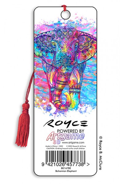 Royce Bookmark - Bohemian Elephant 