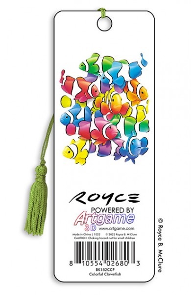Royce Bookmark - Colorful Clownfish