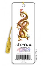 Royce Bookmark - Golden Dragon 