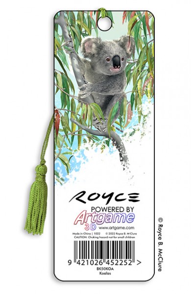 Royce Bookmark - Koalas