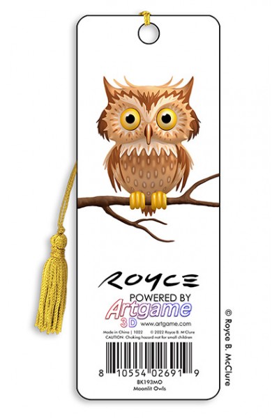 Royce Bookmark - Moonlit Owls