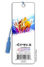 Royce Bookmark - Orange Clowns