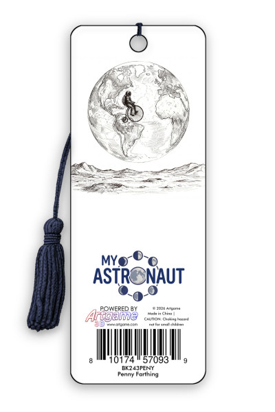 My Astronaut Bookmark - Penny Farthing
