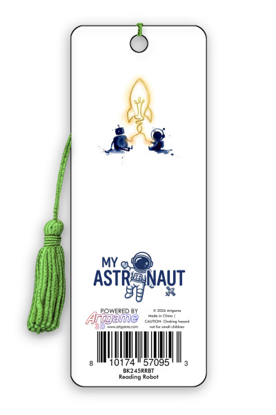 My Astronaut Bookmark - Reading Robot