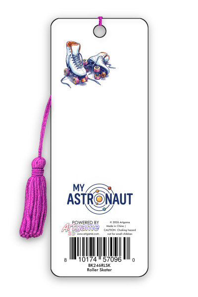 My Astronaut Bookmark - Roller Skater