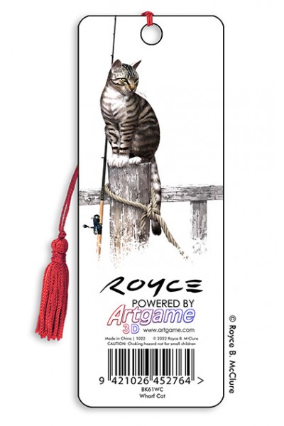 Royce Bookmark - Wharf Cat
