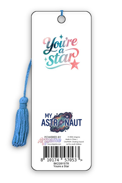 My Astronaut Bookmark - Youre a Star