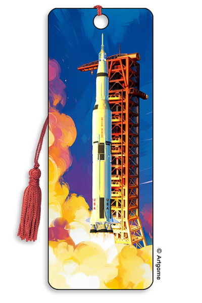Artgame Bookmark - Saturn V