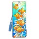 Royce Bookmark - Orange Clowns