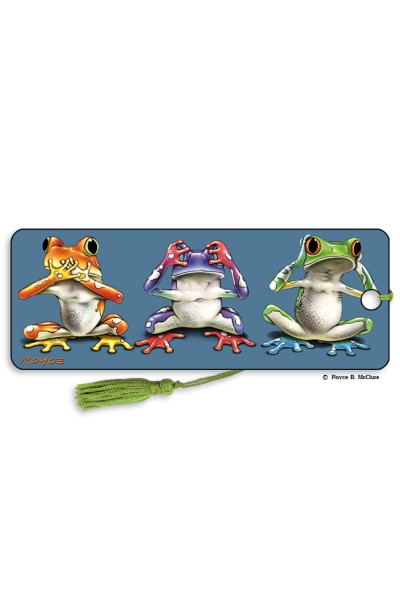 Royce Bookmark - No Evil Frogs (Motion)