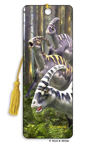 Royce Bookmark - Parasaurolophus