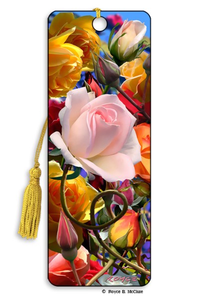 Royce Bookmark - Roses