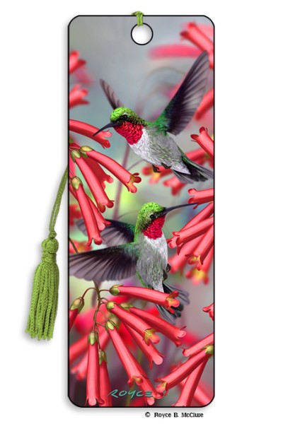 Royce Bookmark - Hummingbirds 
