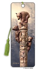 Royce Bookmark - Totem Bears