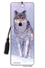 Royce Bookmark - Snow Wolf