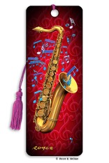 Royce Bookmark - Saxophone Bookmark (Color Changing)