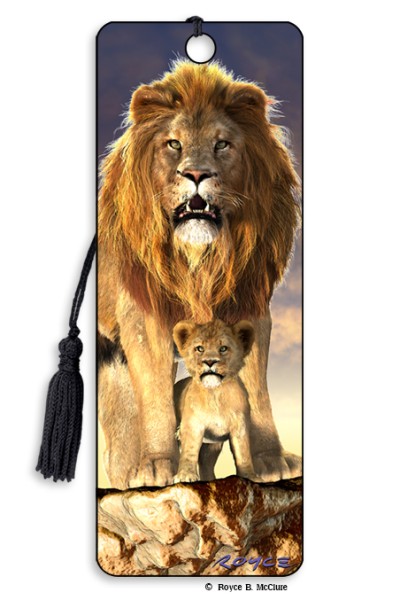 Royce Bookmark - Lion