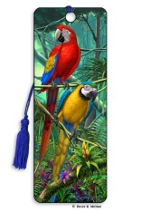 Royce Bookmark - Parrots