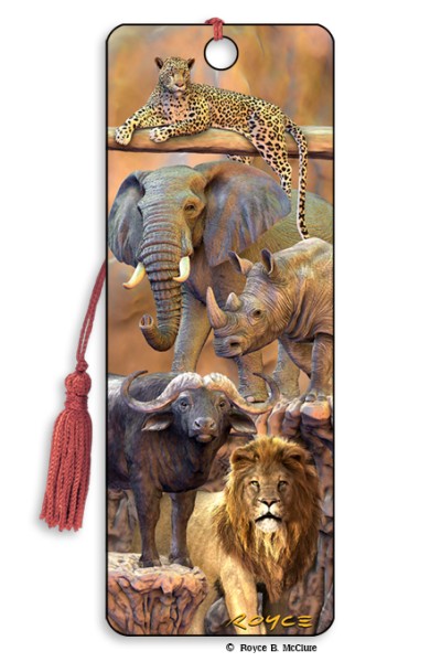 Royce Bookmark - Big Five 