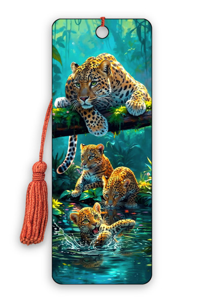 Artgame Bookmark - Jaguar Pond