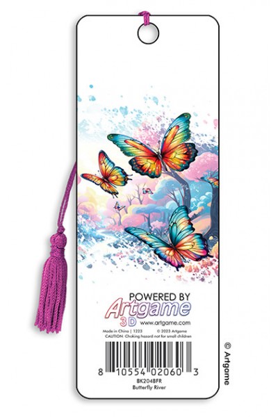 Artgame Bookmark - Butterfly River