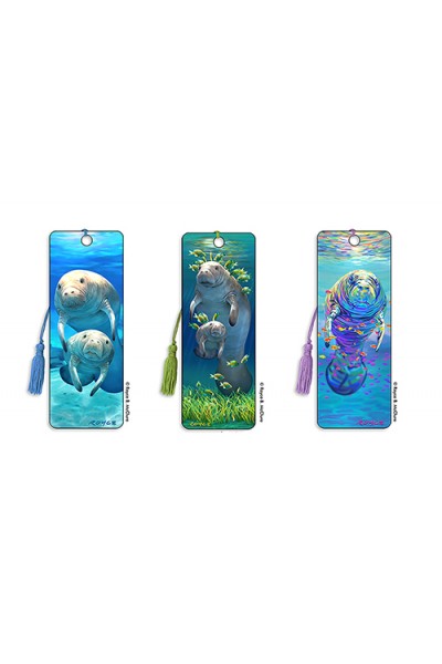 Royce Bookmark Set - Manatees