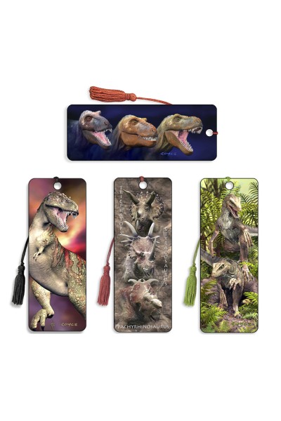 Royce Bookmark Set - Dinosaurs