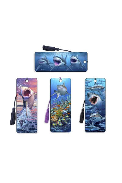 Royce Bookmark Set - Sharks