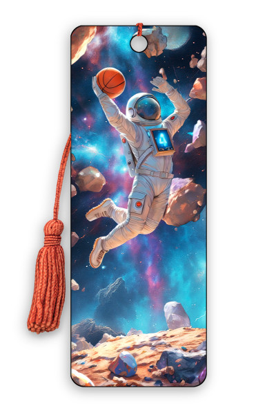 My Astronaut Bookmark - Basketball