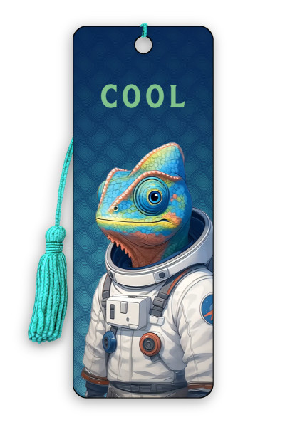 My Astronaut Bookmark - Cool Chameleon