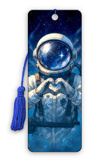 My Astronaut Bookmark - Heart Hands