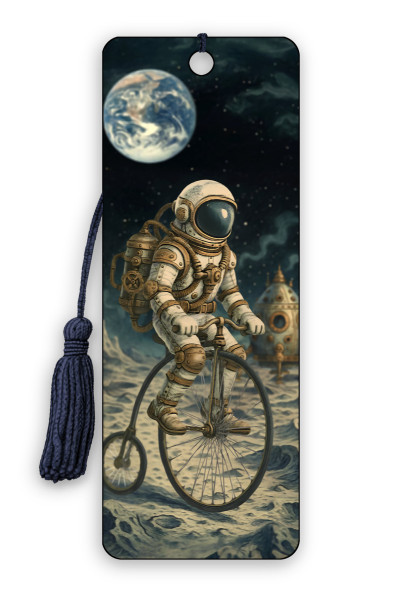 My Astronaut Bookmark - Penny Farthing