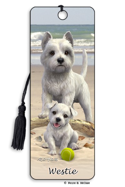 Royce Dog Breed Bookmark - Westie 