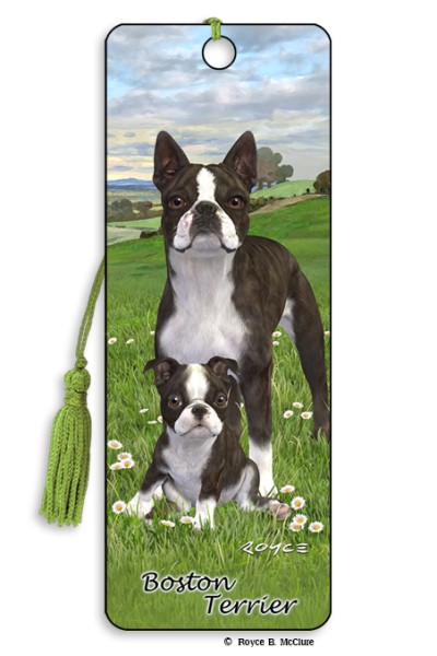 Royce Dog Breed Bookmark - Boston Terrier