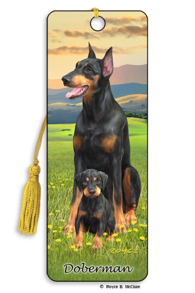 Royce Dog Breed Bookmark - Doberman 