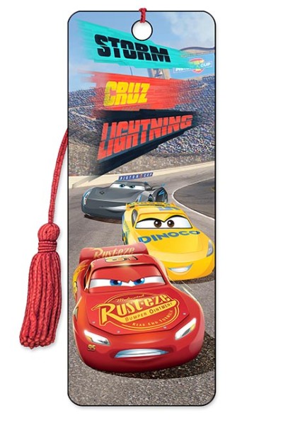 Disney - Race - 3D Bookmark (Cars 2)