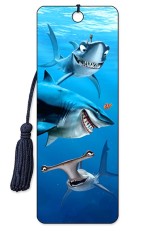 Disney - Sharks -  3D Bookmark (Finding Nemo)