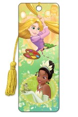 Disney - Rapunzel & Tiana - 3D Princess Bookmark 