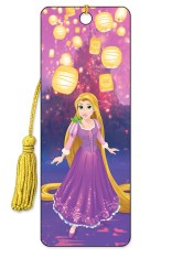 Disney - Rapunzel Lanterns - 3D Princess Bookmark (Tangled)