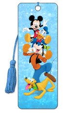Disney - Group Tower - 3D Bookmark (Mickey Mouse, Goofy & Pluto)