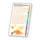Dinosaur Fact Cards - Blue